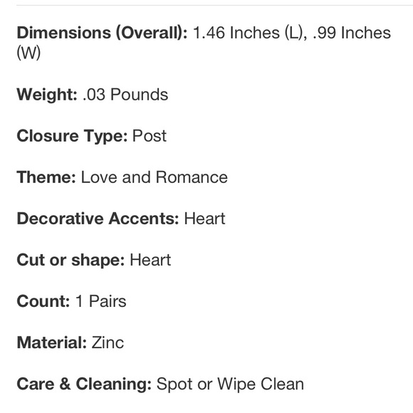 SUGARFIX by BaubleBar Valentine's Day
Heart's Desire Earrings - Red -Pink NWT - Picture 5 of 5